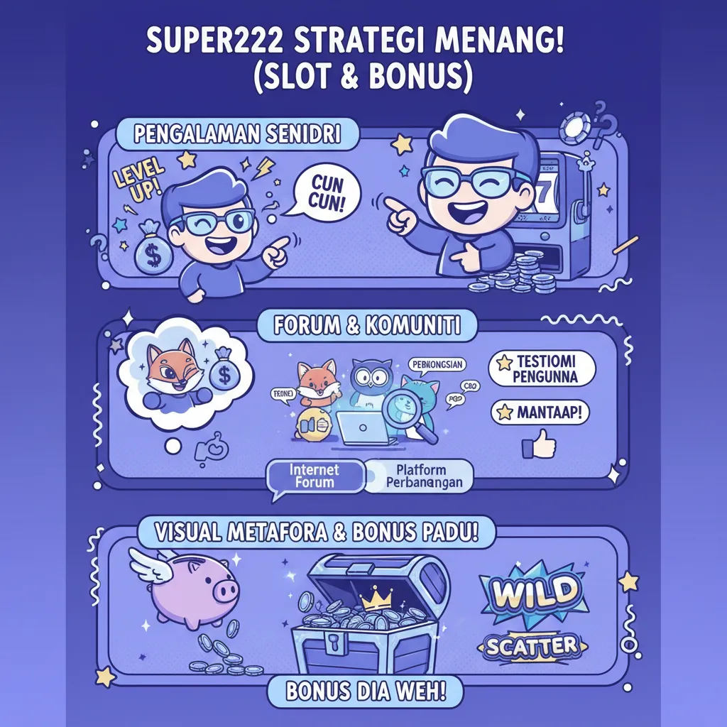 Strategi Menang di Super222: Permainan Slot & Bonus