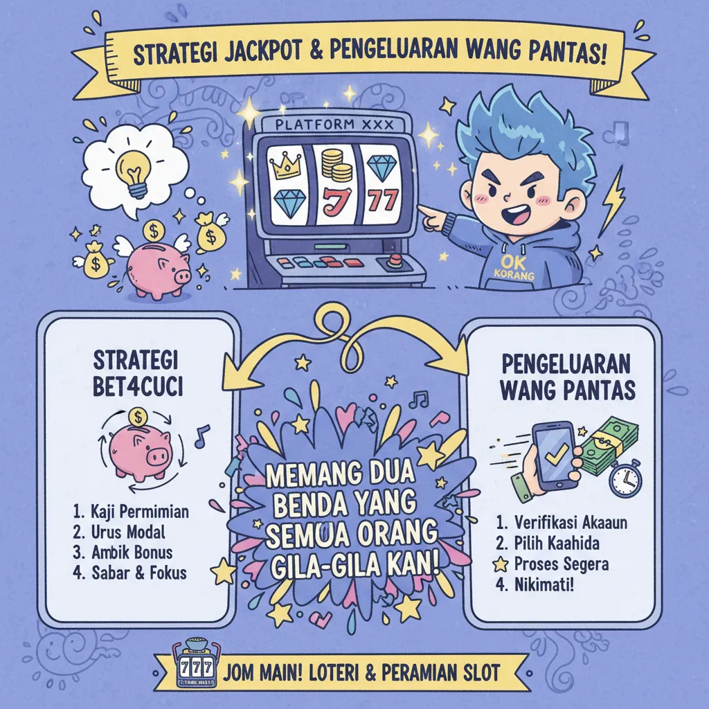 Strategi Jackpot Bet4cuci & Pengeluaran Wang Pantas