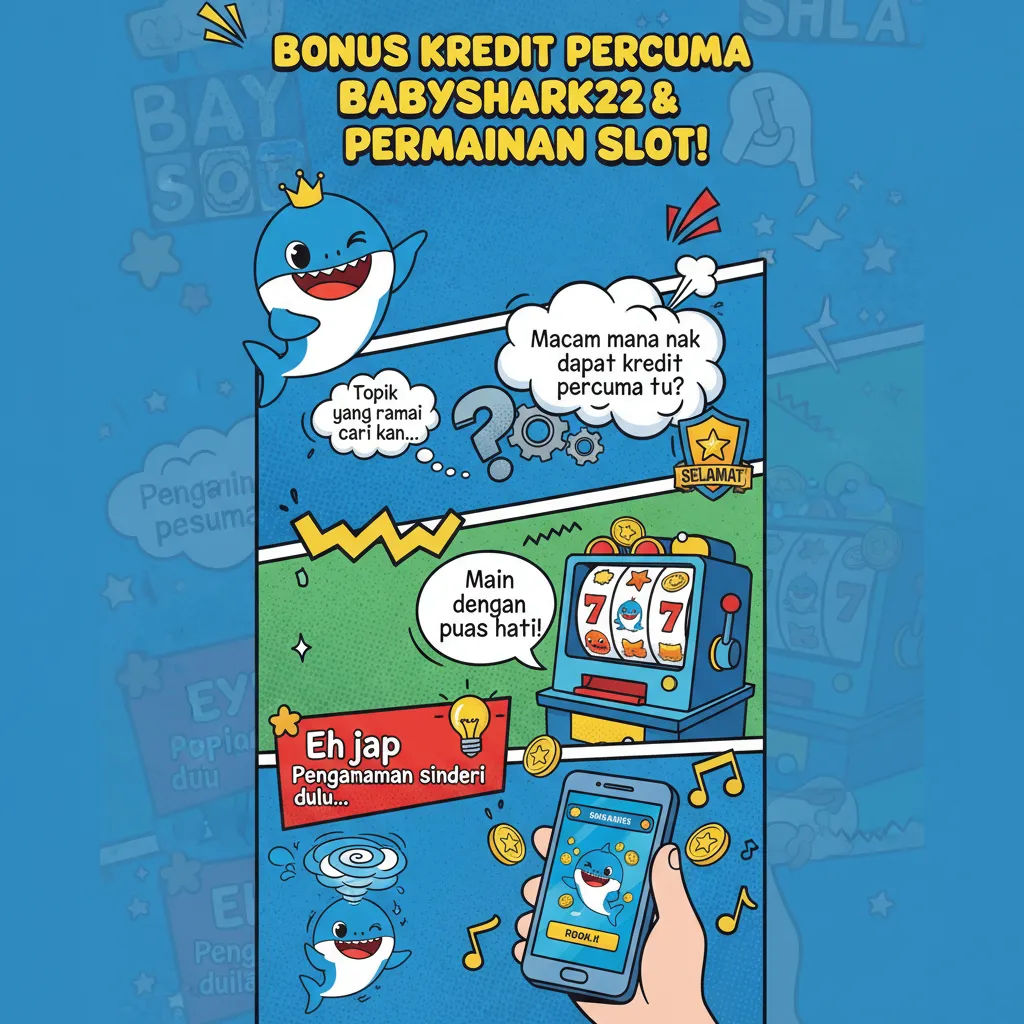 Bonus Kredit Percuma Babyshark22 & Permainan Slot