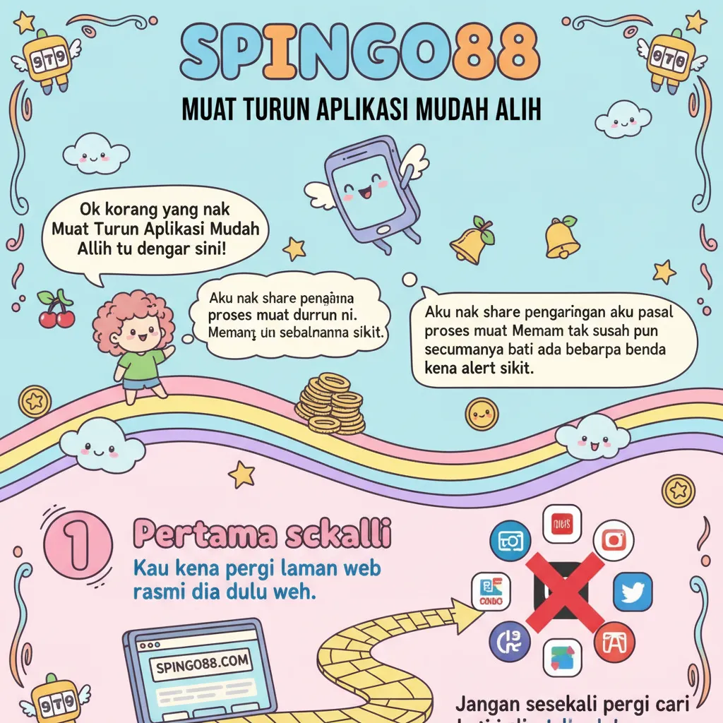 Muat Turun Aplikasi Mudah Alih Spingo88 & Slot